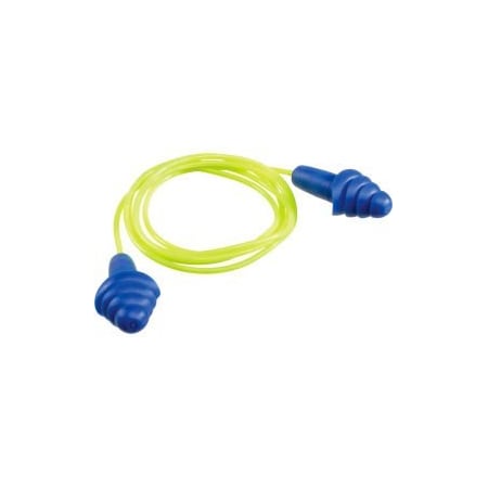 Radians® FP43 Resistor® II NRR 27 DB Reusable Corded Soft Earplugs, 100/Box